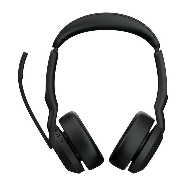 Auriculares jabra evolve2 55 ms stereo inalambrico negro