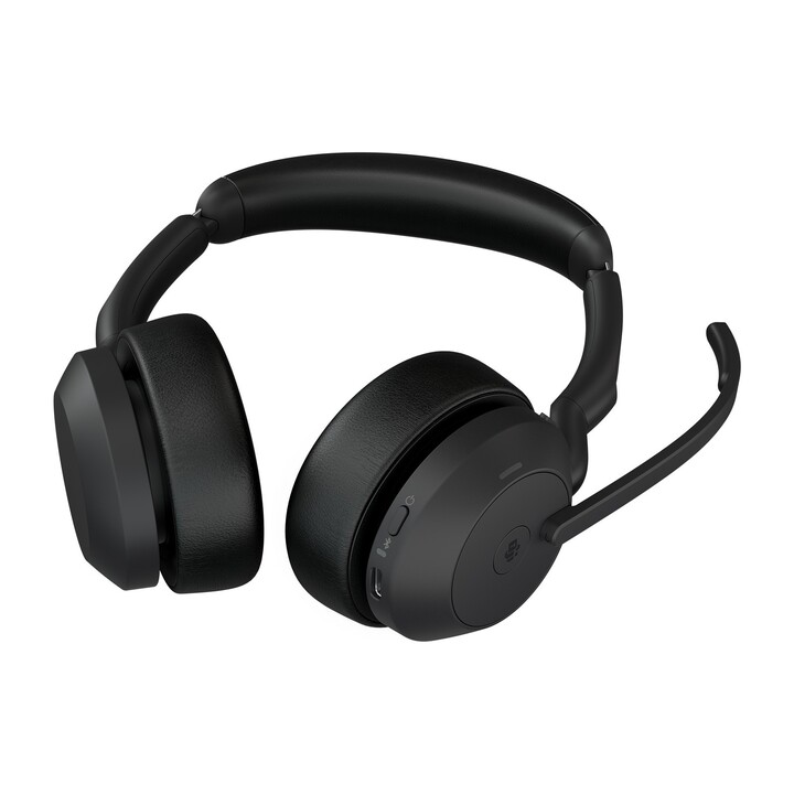Cuffie Jabra Evolve2 55 ms stereo wireless nere