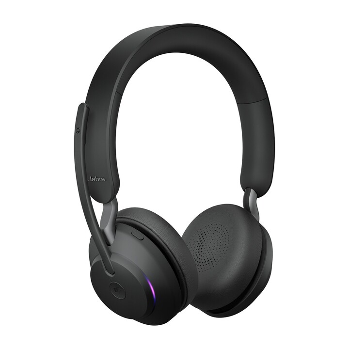 Jabra Evolve2 65 ms Stereo-Funkkopfhörer, schwarz