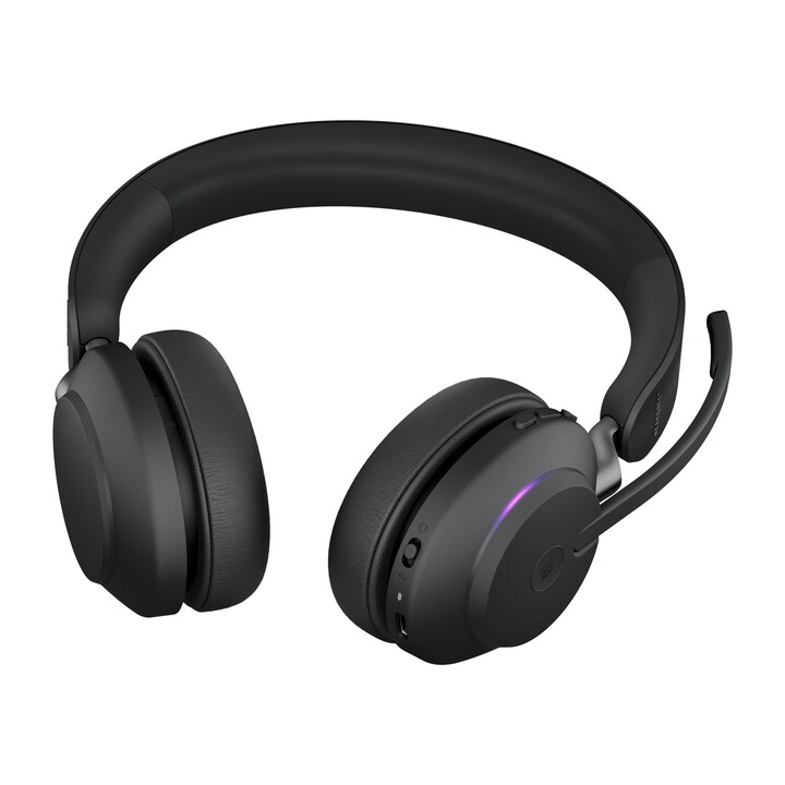 Jabra Evolve2 65 ms wireless stereo headphones, black