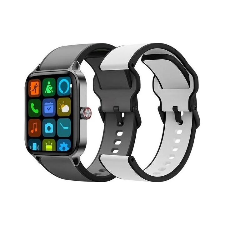 Smartwatch spc smartee duo pro 1.78 pulgadas negro + correa