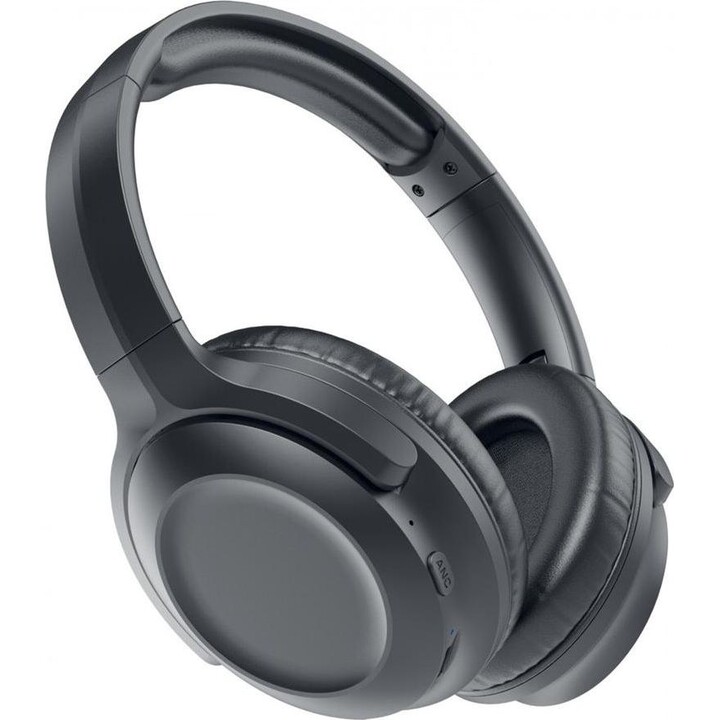 Auriculares muvit anc inalambrico negro