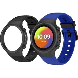 Smartwatch spc smartee 4g junior 1.2 pulgadas azul + funda negra