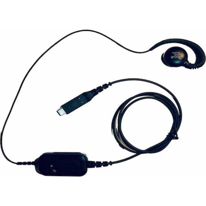 Auriculares Zebra HDST-USBC-PTT1-01 con USB-C y botón PTT