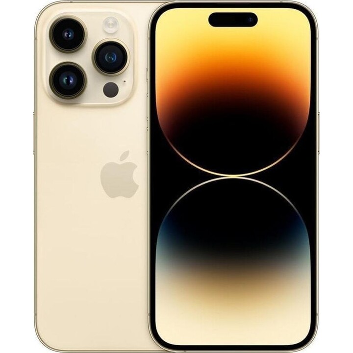 Apple iPhone 14 Pro 5G 128 GB dourado, recondicionado