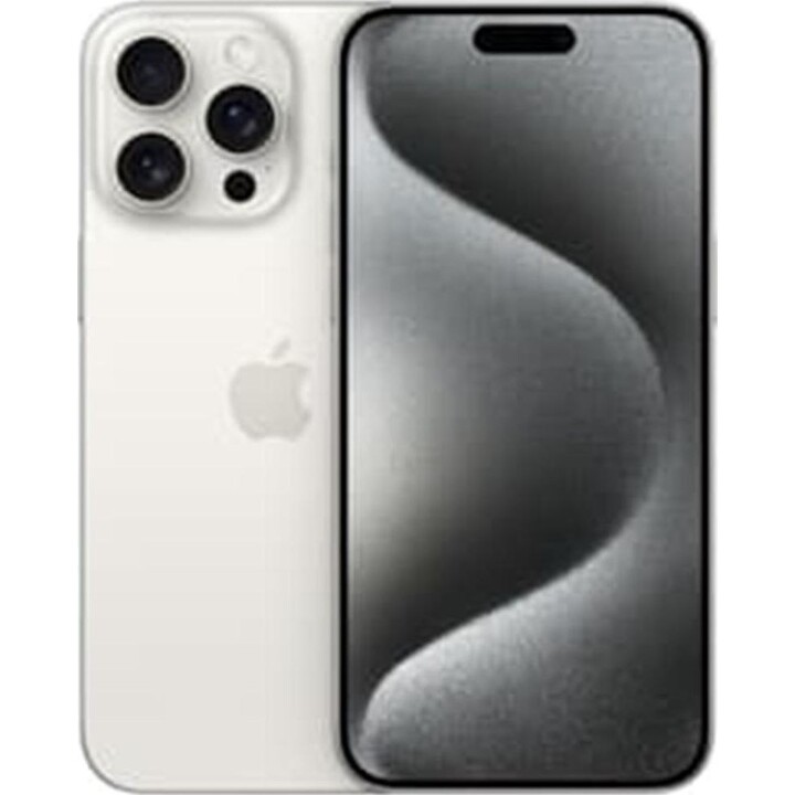 Apple iPhone 15 Pro 5G 128 GB, weiß, generalüberholt, Güteklasse A