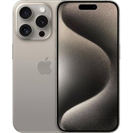 Apple iPhone 15 Pro 5G smartphone – 256GB – 6.1-inch titanium, refurbished