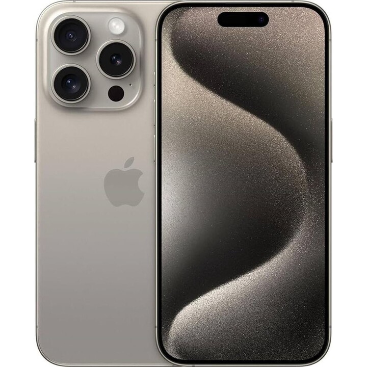 Apple iPhone 15 Pro 5G Smartphone – 256 GB – 6,1 Zoll, Titan, generalüberholt