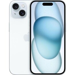 Téléphone portable smartphone Apple iPhone 15 5G - 512 Go - 6,1 pouces bleu, reconditionné AB
