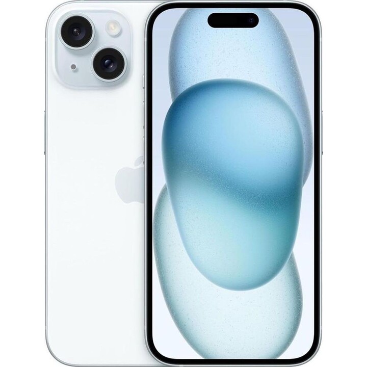 Cellulare smartphone Apple iPhone 15 5G - 512 GB - 6,1 pollici blu, ricondizionato, ab