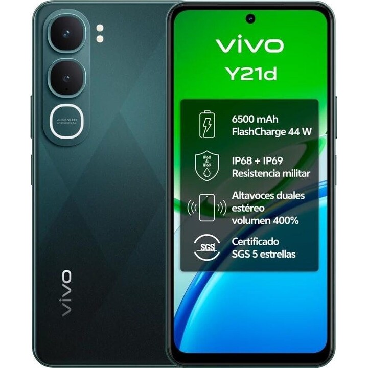 VIVO Y21d 5G 6,68" 6 GB (64) 256 GB IP69 Verde-Jade