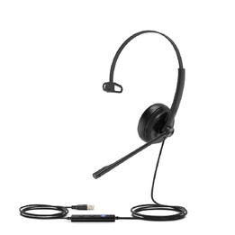 Yealink UH34 Lite Cuffie ad archetto cablate Office/Call Center Nero