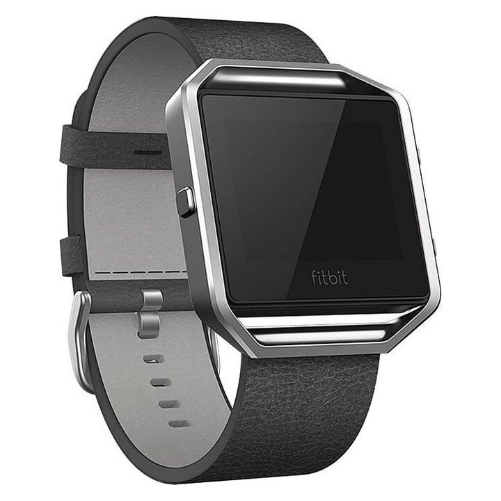Blaze Watch strap Leather Luxe Black Large