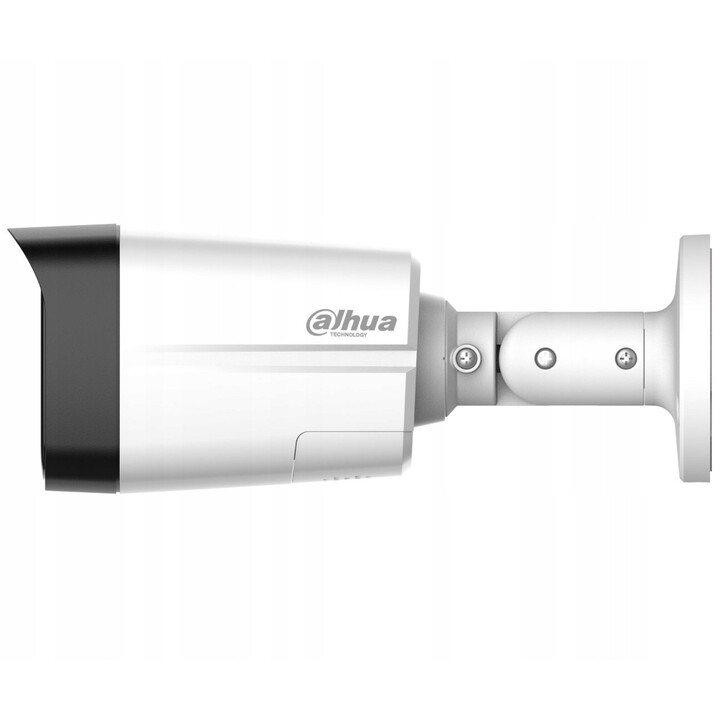 Dahua Hac-Hfw1200tlm-Il-T-0280b, telecamera tubolare HDCVI 4-in-1, 2 m, 1080p, doppia illuminazione LED 40 m/IR 40 m, obiettivo 