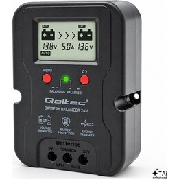 Equilibrador de tensión para baterías de 24 V: AGM, GEL y LiFeP