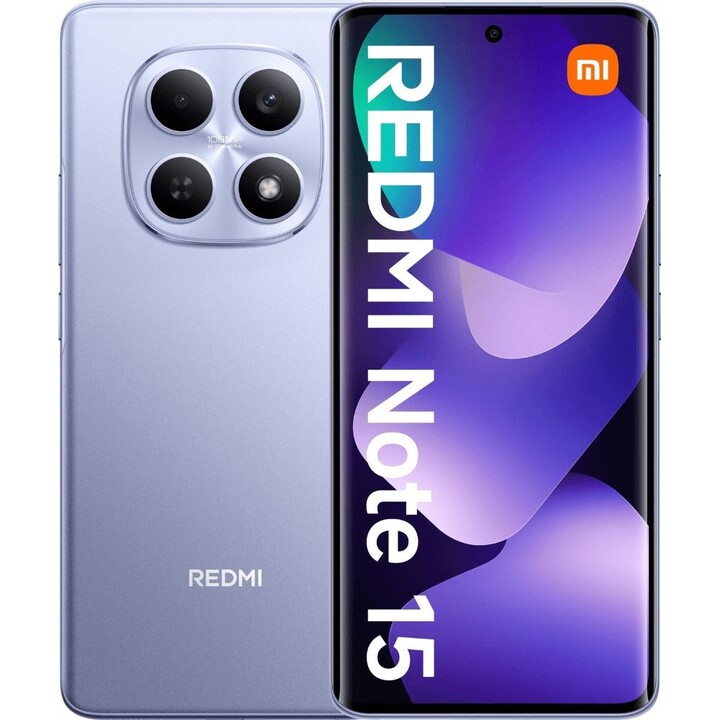 Xiaomi Redmi Note 15 4G 8 Go/256 Go Lilas (Purple) Double SIM