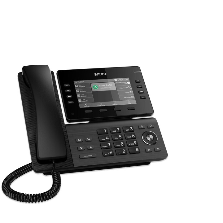 Telefono VOIP Snom D812 (SIP) senza alimentatore