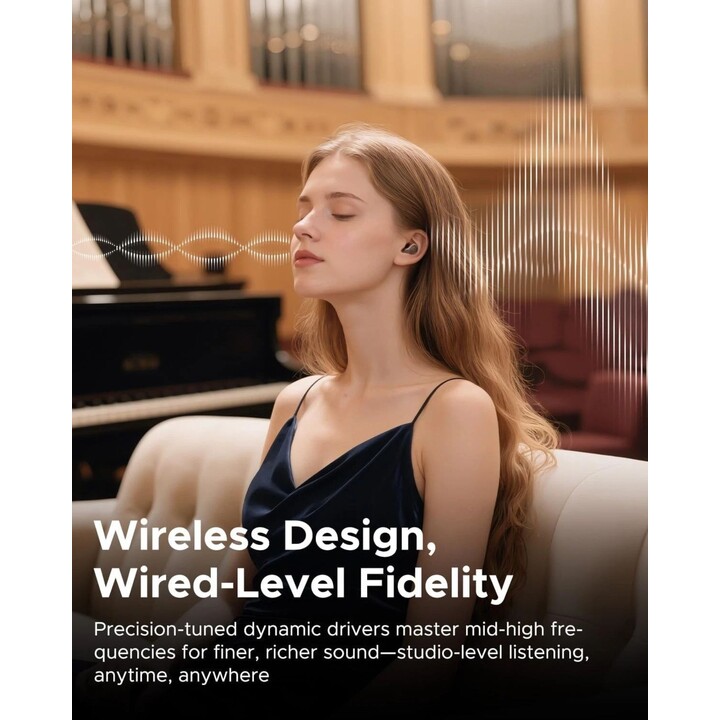 SoundPEATS H3 TWS Titanium Black - Auricolari Bluetooth