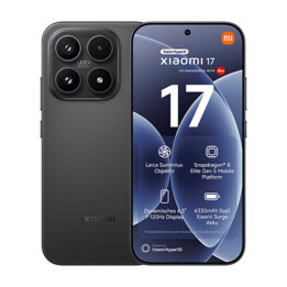 Smartphone Xiaomi 17 MZB0MMMEU 5G double SIM, 12 Go de RAM, 512 Go, noir