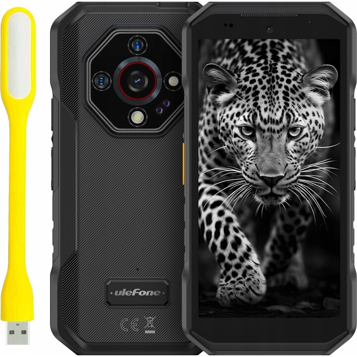 Smartphone Ulefone Armor X32, 6 GB, 128 GB, Dual-SIM, Schwarz