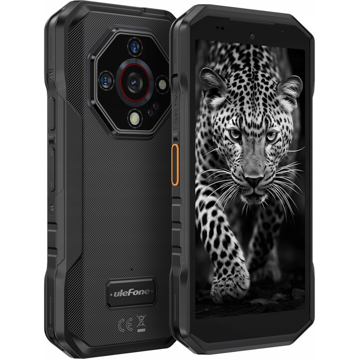 Smartphone Ulefone Armor X32, 6 GB 128 GB, doppia SIM, nero