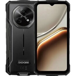 Smartphone DOOGEE Fire 7 5G, 6 GB + 128 GB, Android 15, 13.000 mAh/18 W, 6,6 HD+ 90 Hz, 64 MP + 16 MP, grigio