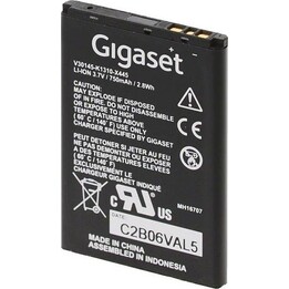 GIGASET LI-ION Akku 3.7V 750mAh fr SL800H Premium 300HX 350H 400H 450H 450HX 78H 610H 750H und UNIFY SL5H SL4 SL6 Professional