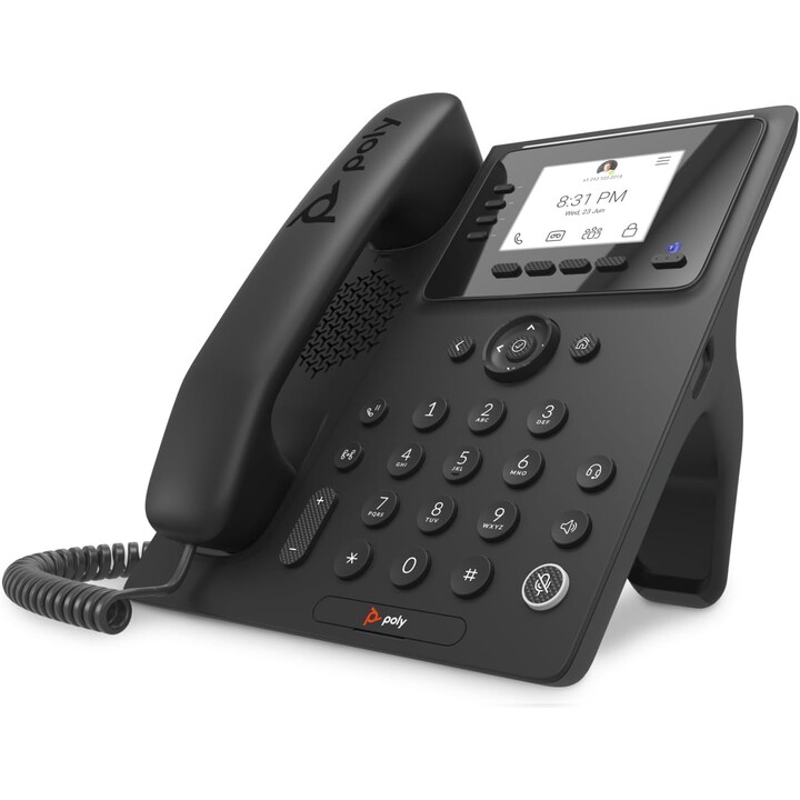 POLY CCX 350 Business Media Phone para Microsoft Teams y compatible con PoE