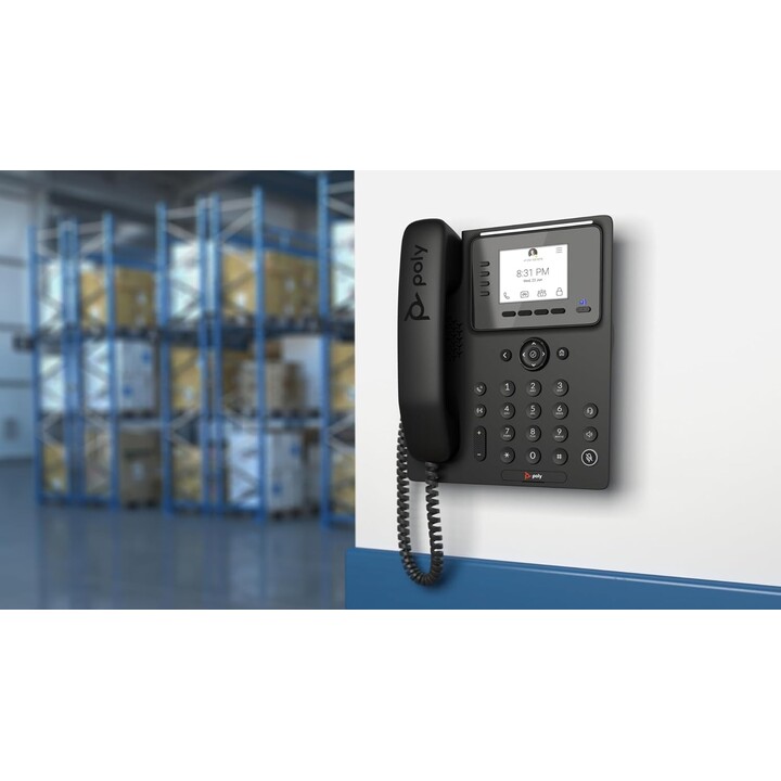 POLY CCX 350 Business Media Phone pour Microsoft Teams et compatible PoE
