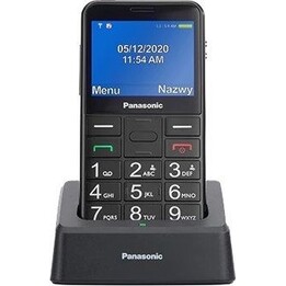 Telemóvel para idosos - Ecrã de 2,3 polegadas, GSM, botão SOS - Cor preta, Km0