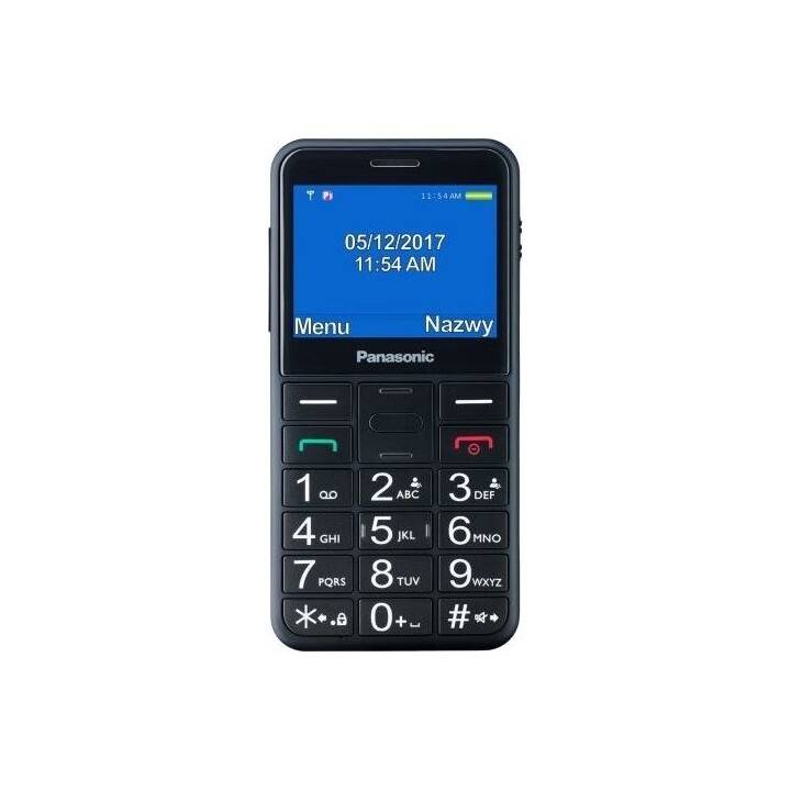 Movil Senior – 2,3-Zoll-Display, GSM, SOS-Taste – Farbe: Schwarz, Km0