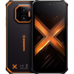 Smartphone Hammer Energy X2 8GB+(6) 256GB 6,1" IPS LCD 5000mAh Preto Laranja
