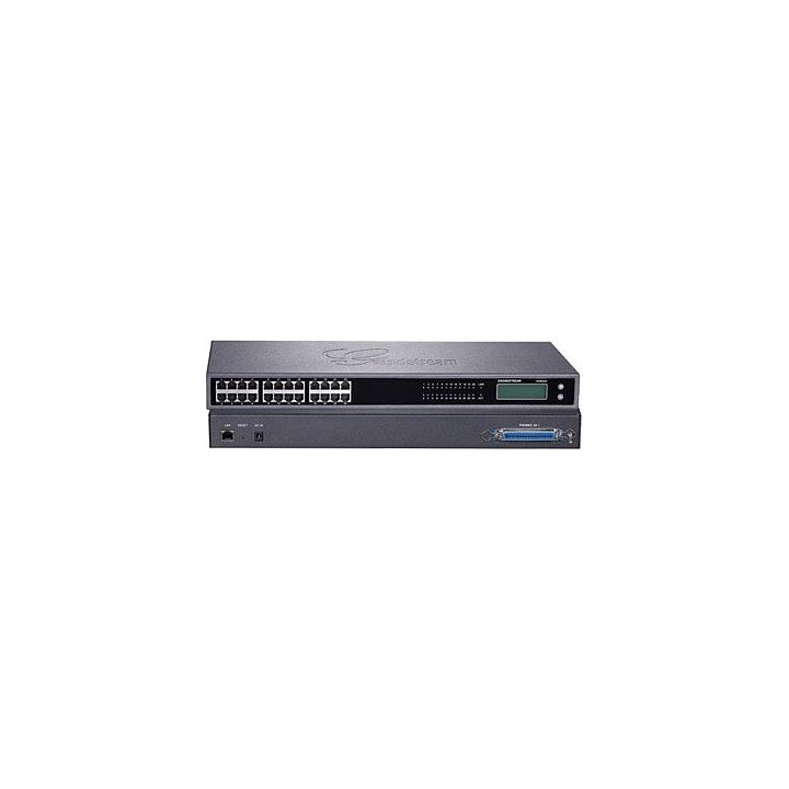Passerelle IP FXS Grandstream GXW4224, 24 canaux, 1 port Gigabit, 1U