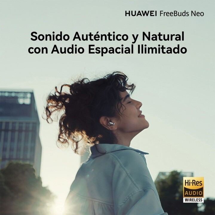 Auriculares inalámbricos Huawei FreeBuds Neo HU-BUDS-NEO-WHT, color blanco