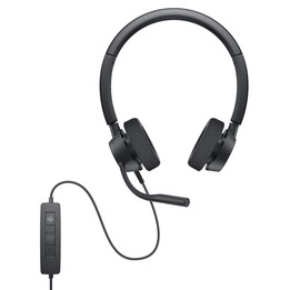 DELL WH3022 Professionelle Stereo-Headset mit USB-A-Mikrofon