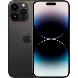 Apple iPhone 14 Pro Max 5G, generalüberholt, Schwarz / 6+256 GB / 6,7" AMOLED, 120 Hz, Full HD+