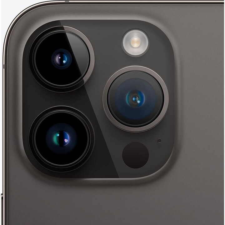 Apple iPhone 14 Pro Max 5G reconditionné, noir / 6 + 256 Go / 6,7 pouces AMOLED 120 Hz Full HD+