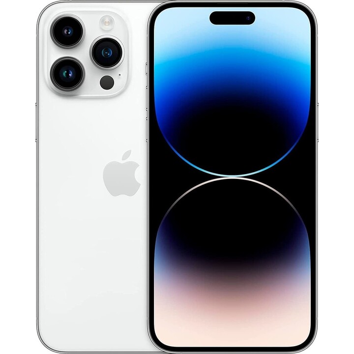 Apple iPhone 14 Pro Max 5G, generalüberholt, Silber / 6+256 GB / 6,7" AMOLED, 120 Hz, Full HD+