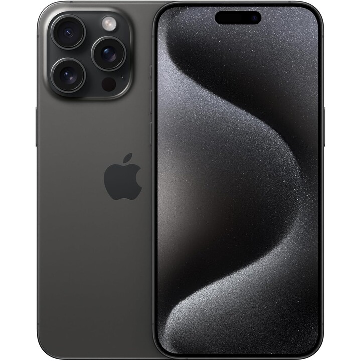 Apple iPhone 15 Pro 128 GB Schwarz Titan generalüberholt