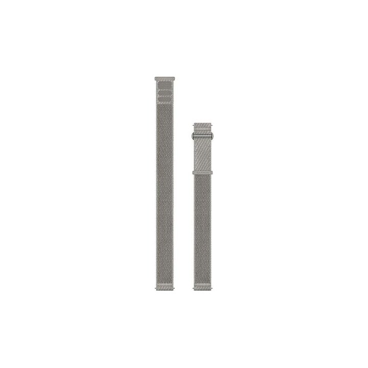 Correa de cambio rápido Garmin de 18 mm, de nailon, gris/arena clara